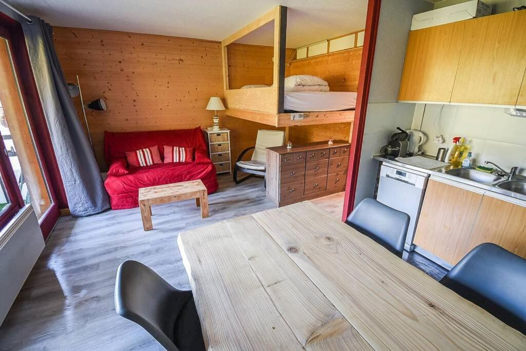 Le Relai S31 - Grand Et Lumineux Studio Avec Coin Montagne 4-6 Pers, Tout Equipe, Avec Wifi, A 30M Des Pistes Avec Un Grand Balcon, Draps Non Compris Saint-Jean-dʼAulps Zewnętrze zdjęcie