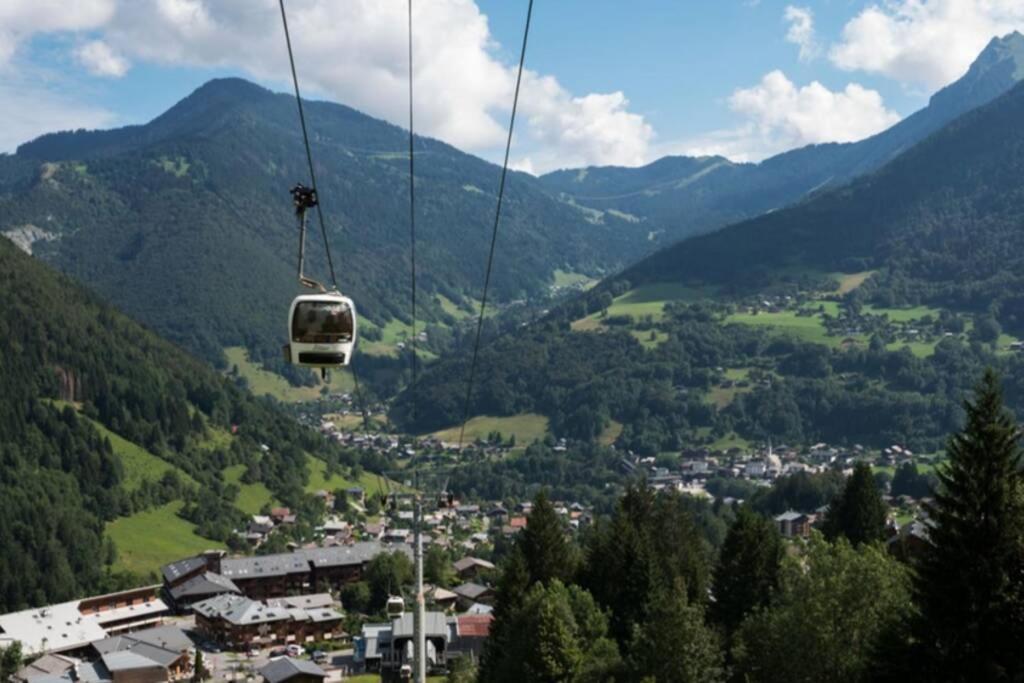 Le Relai S31 - Grand Et Lumineux Studio Avec Coin Montagne 4-6 Pers, Tout Equipe, Avec Wifi, A 30M Des Pistes Avec Un Grand Balcon, Draps Non Compris Saint-Jean-dʼAulps Zewnętrze zdjęcie